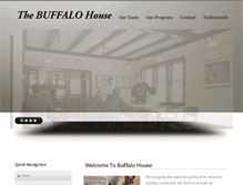 Tablet Screenshot of buffalosoberhouse.com